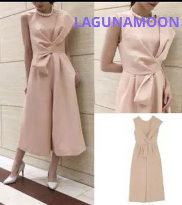 LAGUNAMOON 결혼식 파티 드레스 새상품급 핑크 LAGUNAMOON