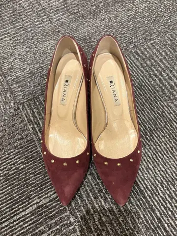 다이애나 펌프스 23.5cm 보르도
