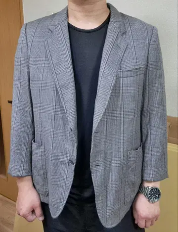 버튼 자켓