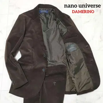 나노 유니버스 멜리 코듀로이 셋업 스트레치 브라운
