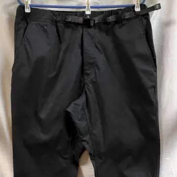Eddie Bauer 블랙 팬츠 허리밴딩 백 포켓 부착
