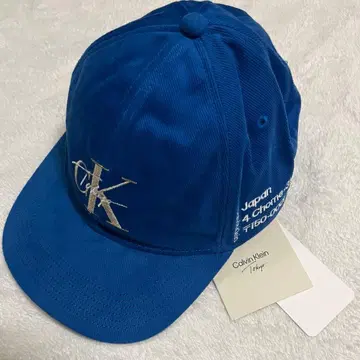 Calvin Klein 하라주쿠 오픈 한정판 CAP 파랑 TOKYO