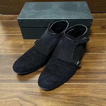 DESIGN WORKS 디자인웍스 스웨이드 부츠 9 남성용 블랙