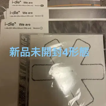 i-dle We are 4형태 미개봉 새상품 앨범 CD 트레이딩 카드
