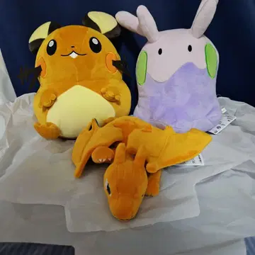 포켓몬스터 봉제 인형 3종 세트