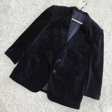 니딕 벨벳 새상품급 자켓 올 패턴 고급 광택감 포멀