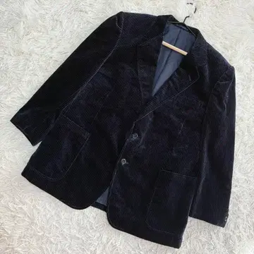 니딕 벨벳 새상품급 자켓 올 패턴 고급 광택감 포멀