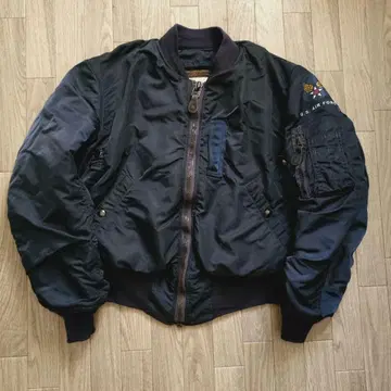 레어 USA제 알파인더스트리 B-15C 플라이트 자켓
