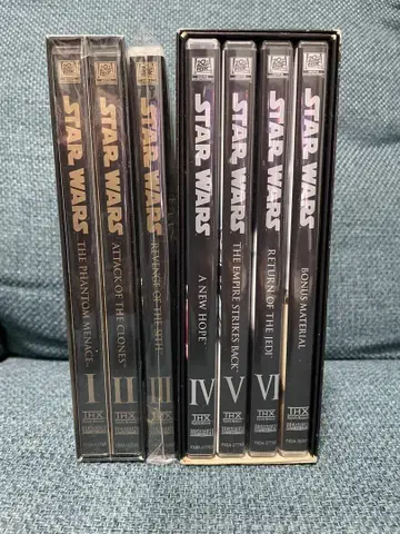 STAR WARS DVD 세트 에피소드 I-VI 보너스 재료