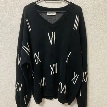 Gosha Rubchinskiy 오버 사이즈 니트 블랙