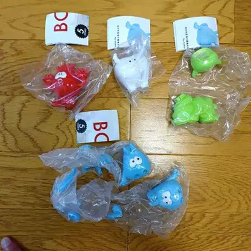 보디몬 피규어 4종 세트