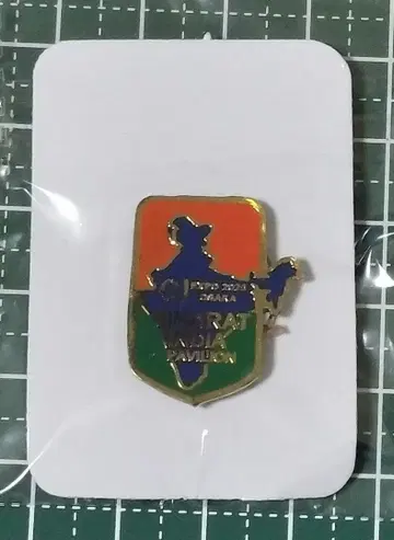 오사카 간사이 박람회 바랏 인도 BHARAT INDIA 핀 배지