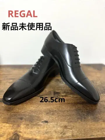 미사용 새상품 REGAL 관혼상제 스트레이트 팁 26.5cm