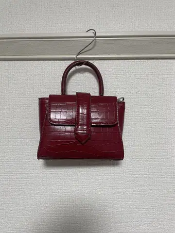 ZARA 와인 레드 숄더백 핸드백