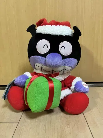 세균맨 산타 봉제 인형