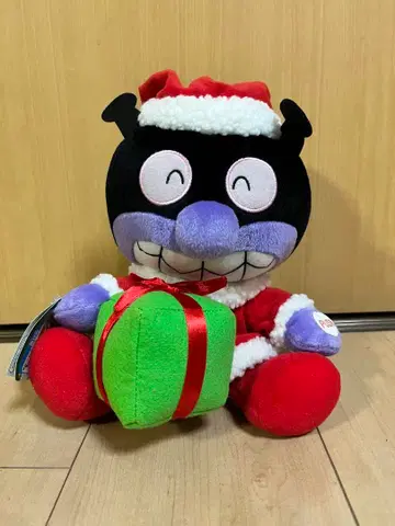 세균맨 산타 봉제 인형