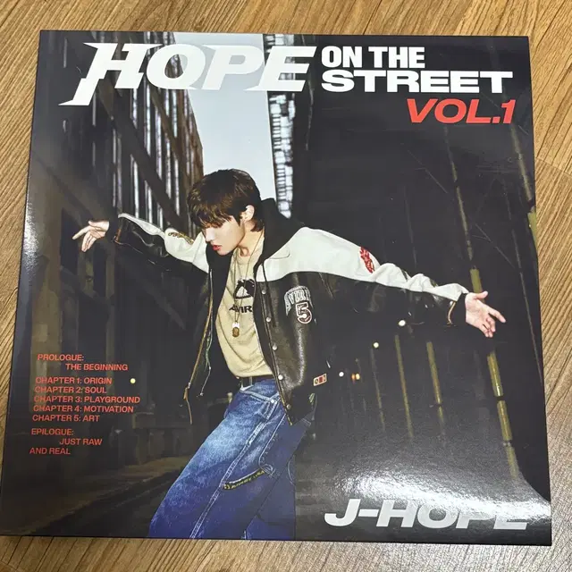 BTS 제이홉 홉온스 엘피 HOPE ON THE STREET LP