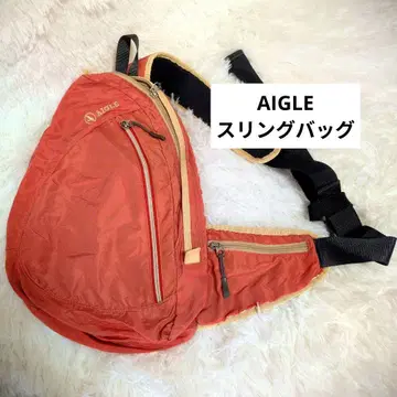 AIGLE Nylon Sling Bag y2k