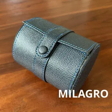 MILAGRO 슈링크 가죽 넥타이 케이스