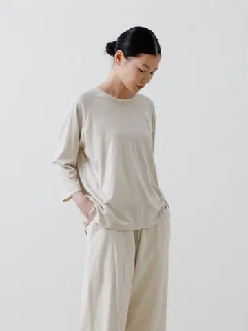 새상품 evam eva 컷앤소 래글런 풀오버