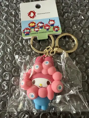 산리오 미야크미야크 간사이 만박 마이멜로디  입체 마스코트 키링