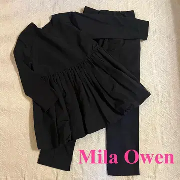 Mila Owen 블랙 팬츠 셋업