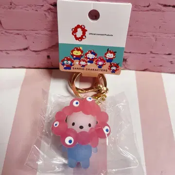 오사카 만박 산리오 변신 키링 클리어 포차코