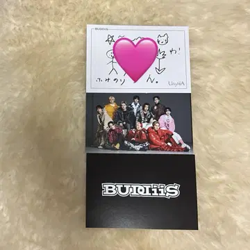 BUDDiiS FUMINORI 첫인사 엽서