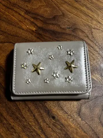 JIMMY CHOO 3단 폴더형 지갑 네모