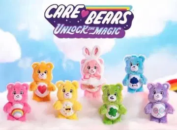 POP MART 케어베어 UNLOCK THE MAGIC 핑크