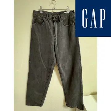 GAP 갭 배기 데님 블랙 29/30 사이즈