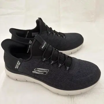 SKECHERS 슬립인즈 슬립온 디자인 블랙 27.5cm