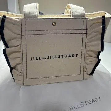 Jill by JILLSTUART 프릴 토트 화이트 스몰