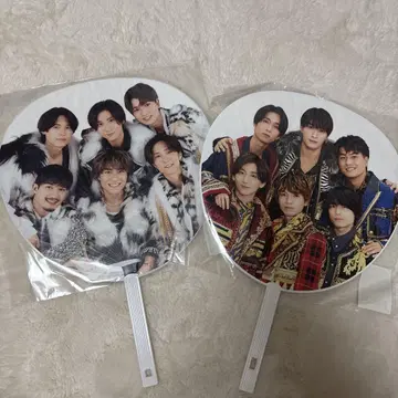 SixTONES 부채 2개 세트 [ 낱개 판매 가능 ]