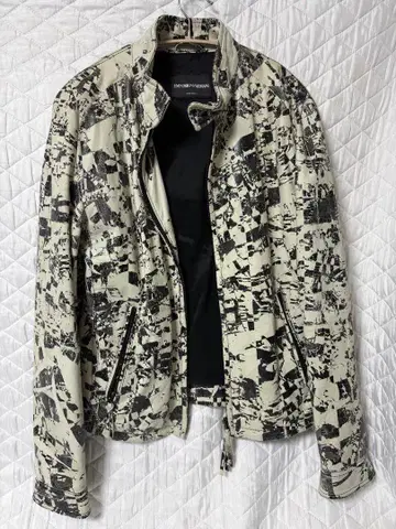 EMPORIO ARMANI 그래픽 프린트 자켓