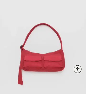 [미사용 새상품] baggu 카고 숄더 Candy Apple