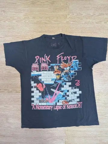레어 XL 80's PINK FLOYD 티셔츠