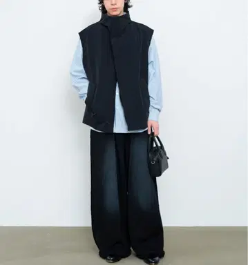 SINSS 루즈 실루엣 나일론 베스트