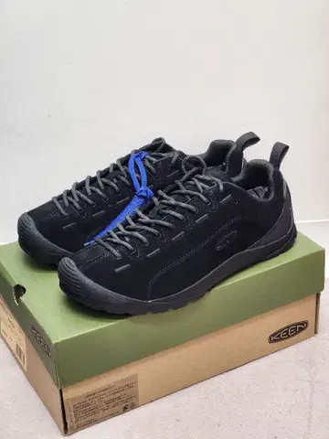 새상품 KEEN JASPER 방수 블랙 스니커즈 남성용 26.5cm