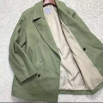 새상품급 XL 상당 현행 모델 매킨토시 철학 코트 그린 계열