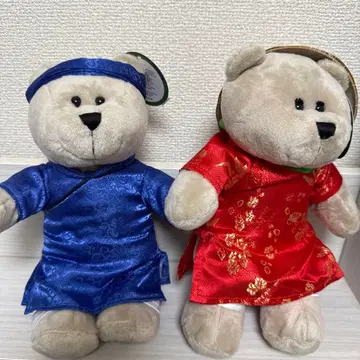 Starbucks Bearista 봉제 인형 2체 세트 베트남