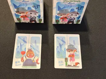 POP MART 주토피아 2 닉 & 러스