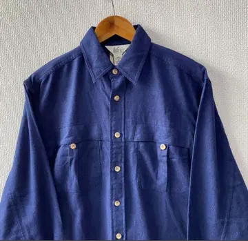데드스탁 90s REI 코튼 셔츠 네이비 아웃도어