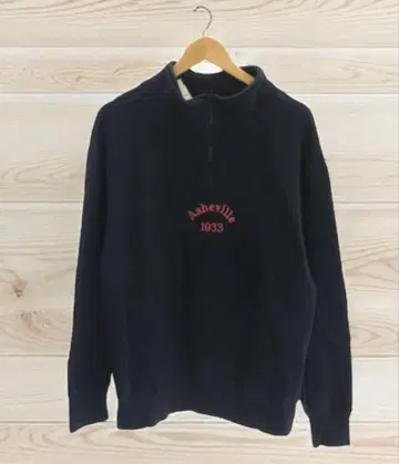 green label relaxing 하프 지퍼 트레이닝복