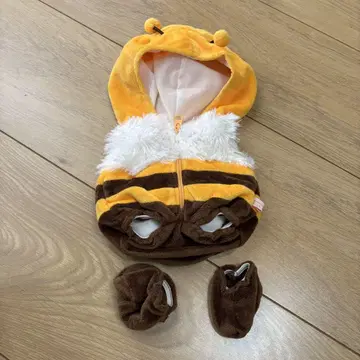 마더 가든 우사모모 옷 갈아입기 의류 벌 인형옷 할로윈 코스 꿀벌 벌