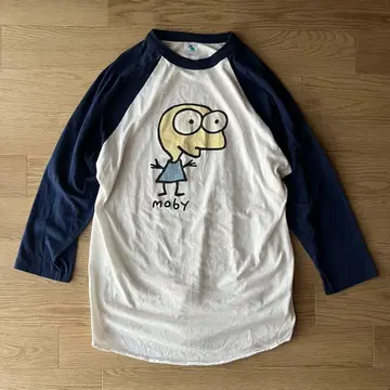 90's MOBY 래글런 티셔츠