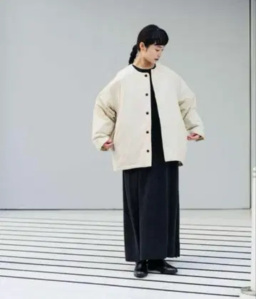 카구레 충전솜 노카라 자켓 미사용