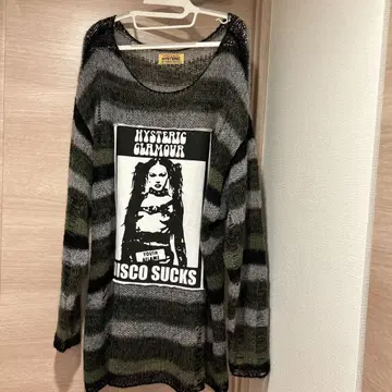 HYSTERIC GLAMOUR 스트라이프 니트
