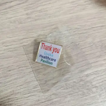 오사카 헬스케어 파빌리온 핀 배지