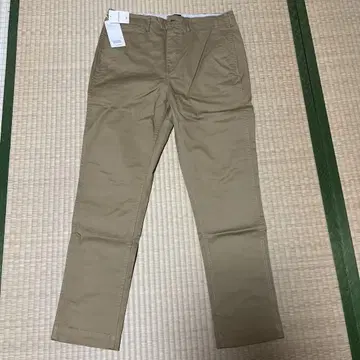 BEAMS 베이지 치노 팬츠 L 사이즈